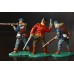 пехотинцы США Classic Toy Soldiers  54-60мм цветные
