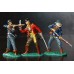 пехотинцы США Classic Toy Soldiers  54-60мм цветные