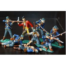 пехотинцы США Classic Toy Soldiers 54-60мм цветные пехотинцы США Classic Toy Soldiers 54-60мм цветные