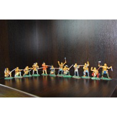 лесные индейцы гуроны 55-60мм Armies in Plastic цветные ПОЛНЫЙ НАБОР лесные индейцы гуроны 55-60мм Armies in Plastic цветные ПОЛНЫЙ НАБОР