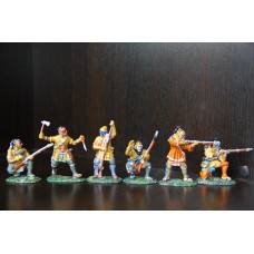 лесные индейцы гуроны 55-60мм Armies in Plastic цветные лесные индейцы гуроны 55-60мм Armies in Plastic цветные