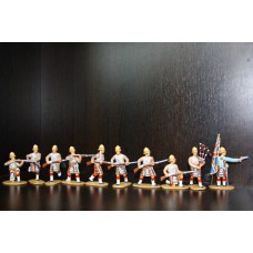 шотландцы (Armies in Plasic) 54мм цветные set 5417 (цветные)