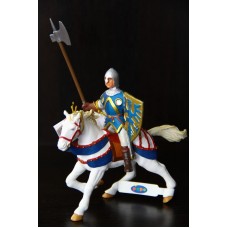 рыцарь с алебардой на коне PAPO  Франция  90-100мм