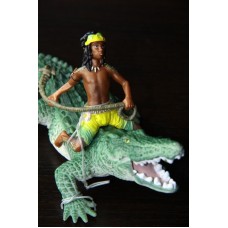 крокодил  (серия Баялла) SCHLEICH  90-100мм ФРГ