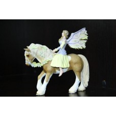 ФЕЯ на коне фэнтези SCHLEICH 90-100мм ФРГ ФЕЯ на коне фэнтези SCHLEICH 90-100мм ФРГ