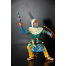 сарацин араб с мечем и щитом рыцарь SCHLEICH 90-100мм ФРГ