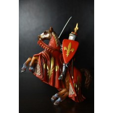 рыцарь на коне  с мечем и щитом SCHLEICH 90-100мм ФРГ