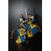 рыцарь на коне с мечем и щитом SCHLEICH 90-100мм ФРГ