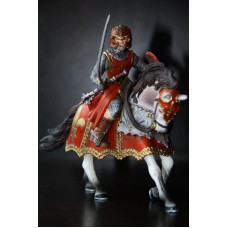 рыцарь на коне с мечем и щитом SCHLEICH  90-100мм ФРГ