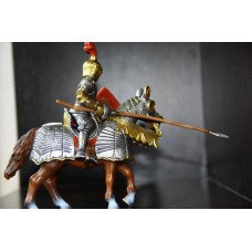 рыцарь на коне с копьем SCHLEICH  90-100мм ФРГ