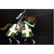 турнирный рыцарь на коне SCHLEICH  90-100мм ФРГ
