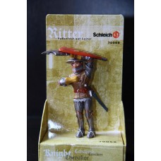 рыцарь со щитом SCHLEICH 90-100мм  ФРГ