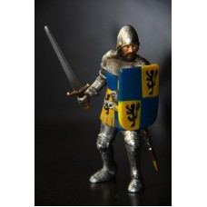рыцарь с мечем SCHLEICH90-100мм  ФРГ