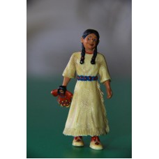 индианка девочка СИУ  SCHLEICH 90-100мм ФРГ