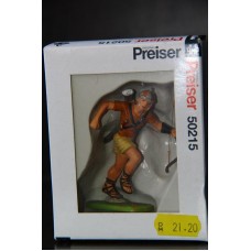 римлянин римский лучник ELASTOLIN PREISER 50215  70мм ФРГ  