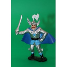 ЛИЦАР З МЕЧЕМ рыцарь LJN TOYS 50мм РЕЗИНА Макао