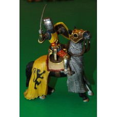 ЛИЦАР З МЕЧЕМ НА КОНІ рыцарь SCHLEICH 90-100мм ФРГ ФРН
