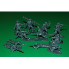 НІМЦІ ШТУРМОВИКИ ГІРСЬКИХ ВІЙСЬК солдаты AIRFIX REVELL 54мм ДРУГА СВІТОВА війна ОРИГІНАЛ