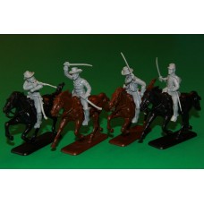 кавалеристи Конфедерації Півдня США 54мм ITALERI Італія ПОВНИЙ НАБІР № 6852 кавалеристи Конфедерації Півдня США 54мм ITALERI Італія ПОВНИЙ НАБІР № 6852