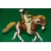 ПІДЛІТОК ІНДІАНЕЦЬ СІУ З ЛУКОМ на коні индеец SCHLEICH 90-100мм ФРГ ФРН