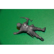 СОЛДАТ АМЕРИКАНСЬКИЙ ДЕСАНТНИК ПОВЗЕ З АВТОМАТОМ солдаты Airfix Revell 54мм ДРУГА СВІТОВА війна