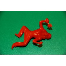 ІНДІАНЕЦЬ ЩО ПОВЗЕ З ТОМАГАВКОМ индеец 54-60мм JEAN HOEFLER ФРГ ФРН без фарби
