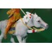 ІНДІАНЕЦЬ СІУ З ЛУКОМ на коні индеец SCHLEICH 90-100мм ФРГ ФРН ЛЮКС !!