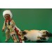 ІНДІАНЕЦЬ ВОЖДЬ СІУ на коні индеец SCHLEICH 90-100мм ФРГ ФРН