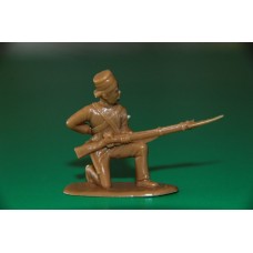 ПІХОТИНЕЦЬ Півдня КОНФЕДЕРАТ солдатик ARMIES in PLASTIC 54-60мм