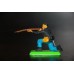 пехотинец северянин стреляющий с ружья с колена BRITAINS deetail 54мм  АНГЛИЯ