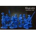 Французский десант Armies in Plastic (Американская революция, войны с индейцами ) 54-60мм ПОЛНЫЙ НАБОР