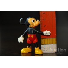 МИККИ МАУС фигурка DISNEY мультики ФРГ-США ПВХ-резина МИККИ МАУС фигурка DISNEY мультики ФРГ-США ПВХ-резина