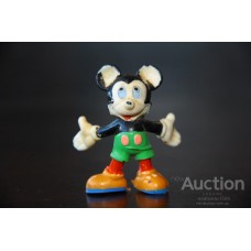 МИККИ МАУС фигурка DISNEY мультики ФРГ-США ПВХ-резина МИККИ МАУС фигурка DISNEY мультики ФРГ-США ПВХ-резина