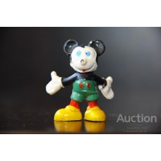 МИККИ МАУС фигурка DISNEY мультики ФРГ-США ПВХ-резина МИККИ МАУС фигурка DISNEY мультики ФРГ-США ПВХ-резина