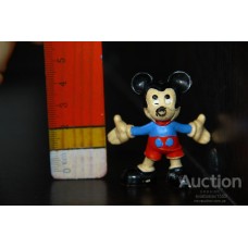 МИККИ МАУС фигурка DISNEY мультики ФРГ-США ПВХ-резина МИККИ МАУС фигурка DISNEY мультики ФРГ-США ПВХ-резина