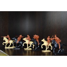 индейцы СИУ на конях Classic Toy Soldiers 54мм ПОЛНЫЙ НАБОР