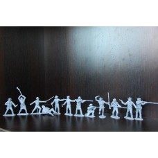 ополченцы трапперы Classic Toy Soldiers 54мм ПОЛНЫЙ НАБОР