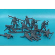 НІМЦІ ШТУРМОВИКИ ГІРСЬКИХ ВІЙСЬК солдаты AIRFIX REVELL 54мм ДРУГА СВІТОВА війна ОРИГІНАЛ
