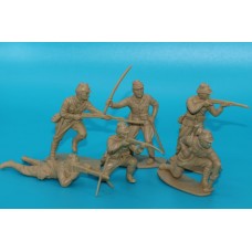 ЯПОНЦІ солдаты Airfix Revell 54мм ДРУГА СВІТОВА війна НАБІР 6 фігурок