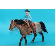 наїзниця вершниця на коні SCHLEICH 90-100мм ФРН ФРГ наїзниця вершниця на коні SCHLEICH 90-100мм ФРН ФРГ