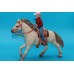 вершниця наїзниця на коні SCHLEICH 90-100мм ФРН ФРГ