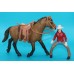 вершниця наїзниця на коні SCHLEICH 90-100мм ФРН ФРГ номер по каталогу № 42112