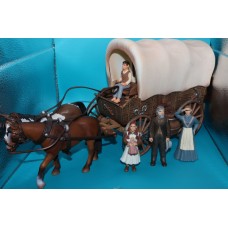 ФУРГОН ПОВОЗКА КІБІТКА SCHLEICH повна комплектація ФУРГОН ПОВОЗКА КІБІТКА SCHLEICH повна комплектація